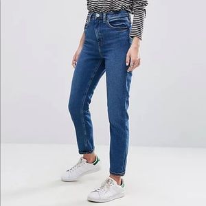 ASOS design farleigh high rise slim mom jean